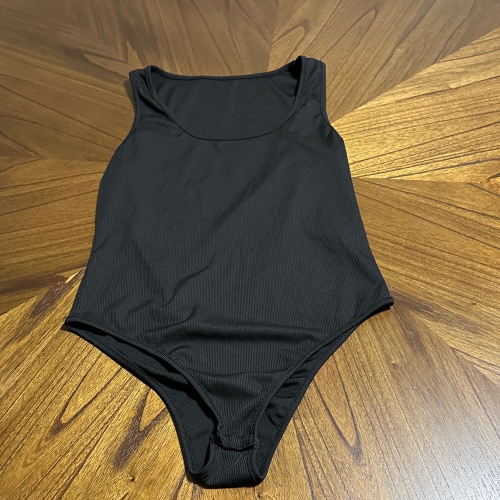 NWOT SHEIN Black One-Piece Bodysuit